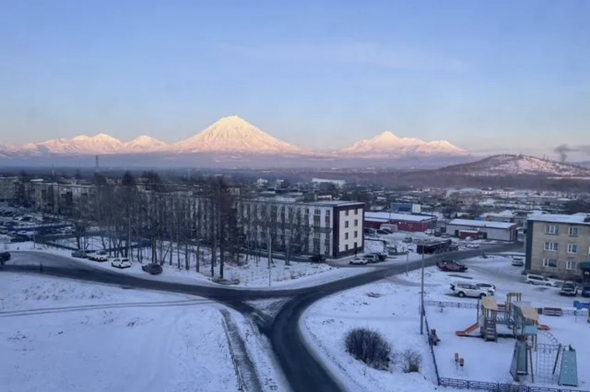 Квартира с шикарным видом на вулканы